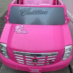 Power Wheels Barbie Pink Cadillac Escalade